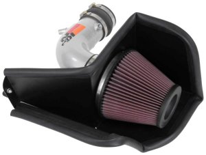 Ford Edge Performance Air Intake - K&N Engineering - Metal Intake - `15-`18